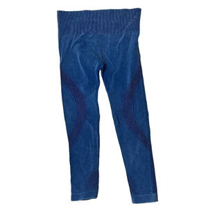 ITZON Mesh Detail Crop Length Yoga Pants Leggings size XS